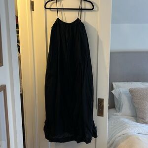 H& M linen tent dress
